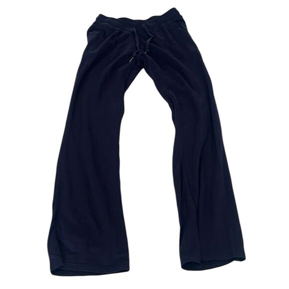Lildy sizeS-M navy drawstring elastic waist stretchy lounge pants w/pockets EUC - Picture 1 of 9